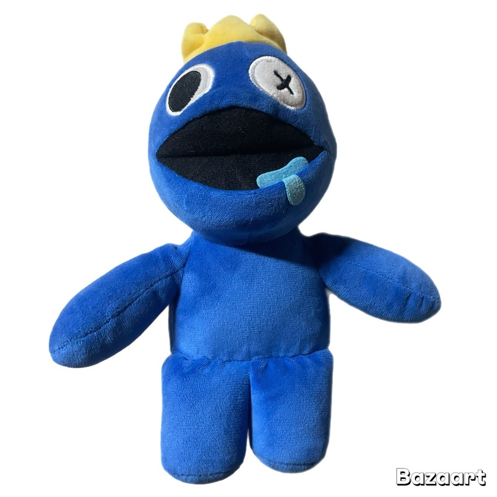 Licensed Rainbow Friends 9” Plush Blue Stuffed Animal